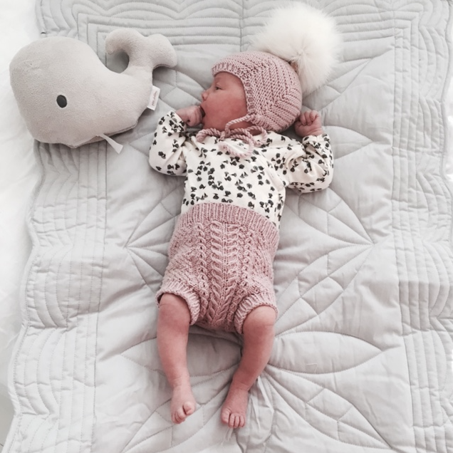 mist grey changing mat and baby essentials