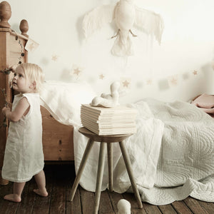 Beautiful linen bedding for babies girls and boys