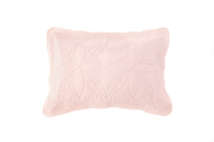 Bonne Mere King Single quilt and pillow set Shell pink