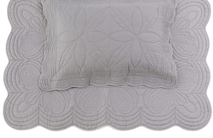 Bonne Mere Single quilt and pillow set Elephant grey