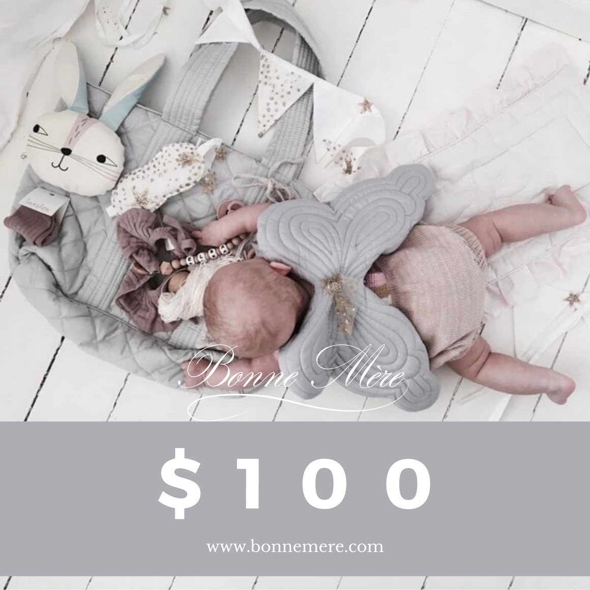 $100 gift voucher Bonne Mere