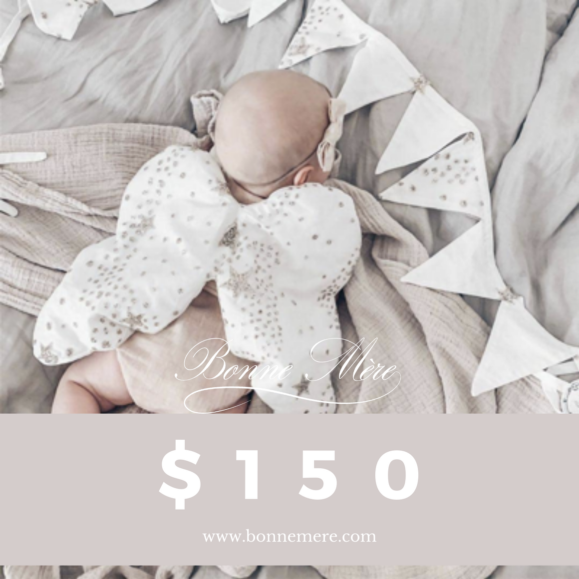 $150 gift voucher Bonne Mere