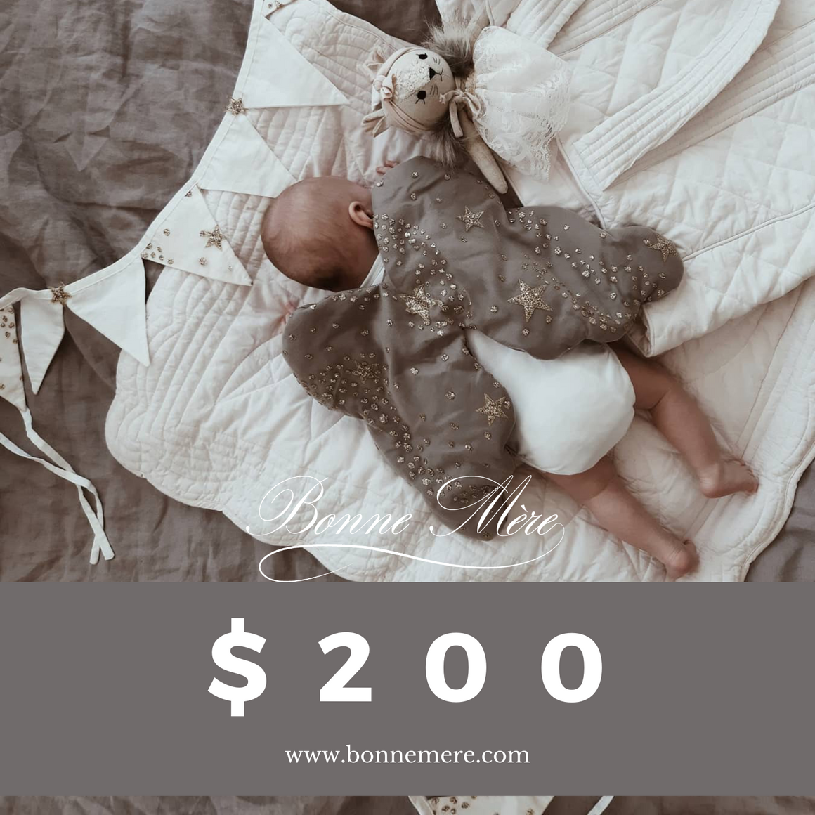 $200 gift voucher Bonne Mere