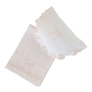 shell pink pure linen bassinet sheet sets