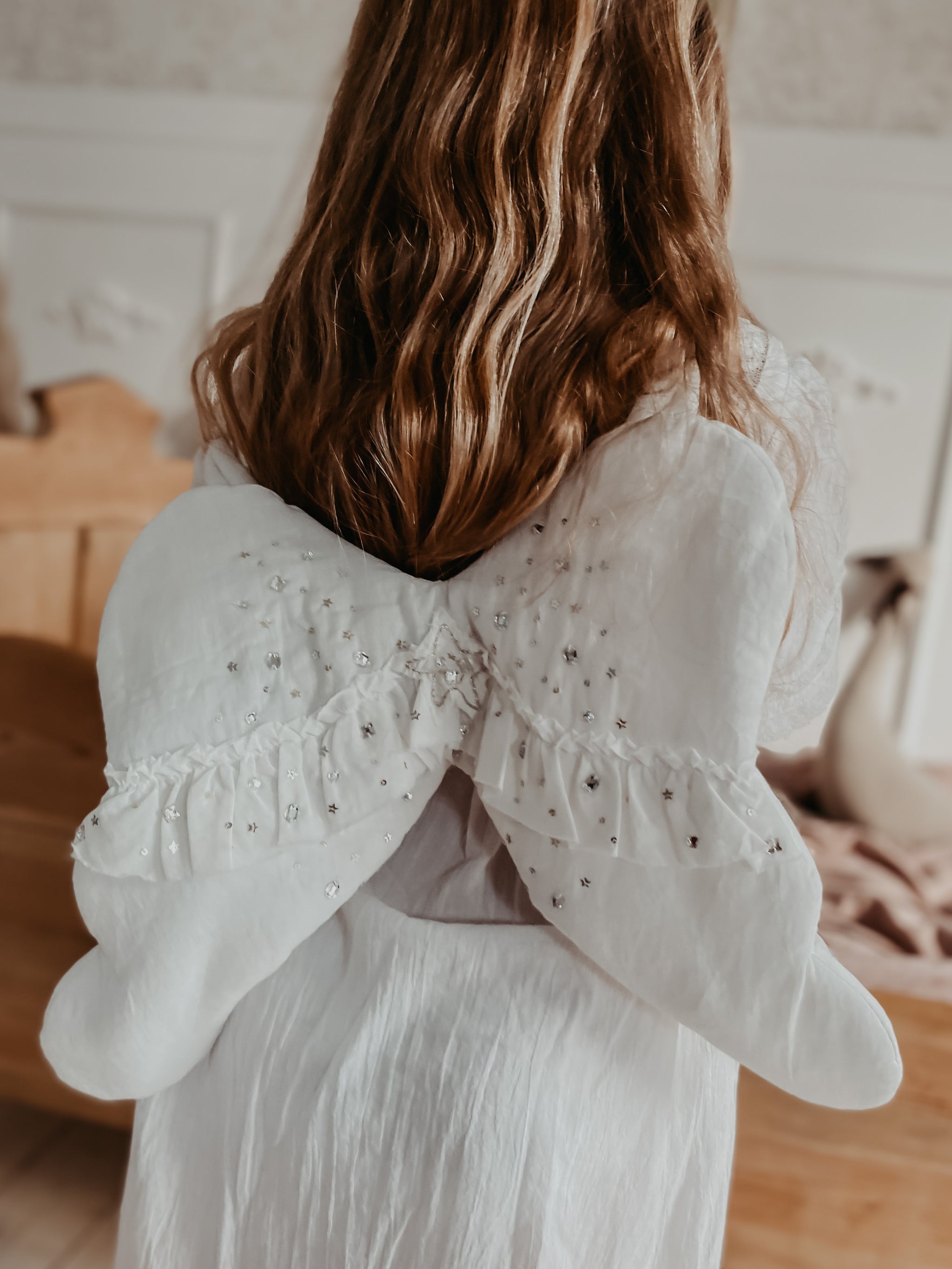 Little Girls Jewelled fairy angel wings set Bonne Mere