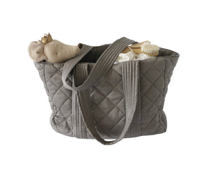 Bonne mere nursing bag for all mothers needs in colour elephant grey