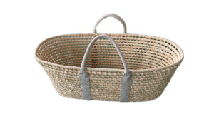 pure baby natural maize moses basket 