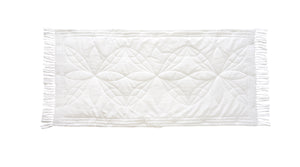 Bonne Mere toddler and baby bath towel white