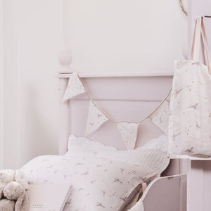 sweet nordic little girls nursery 