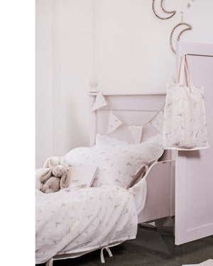 sweet nordic little girls nursery 