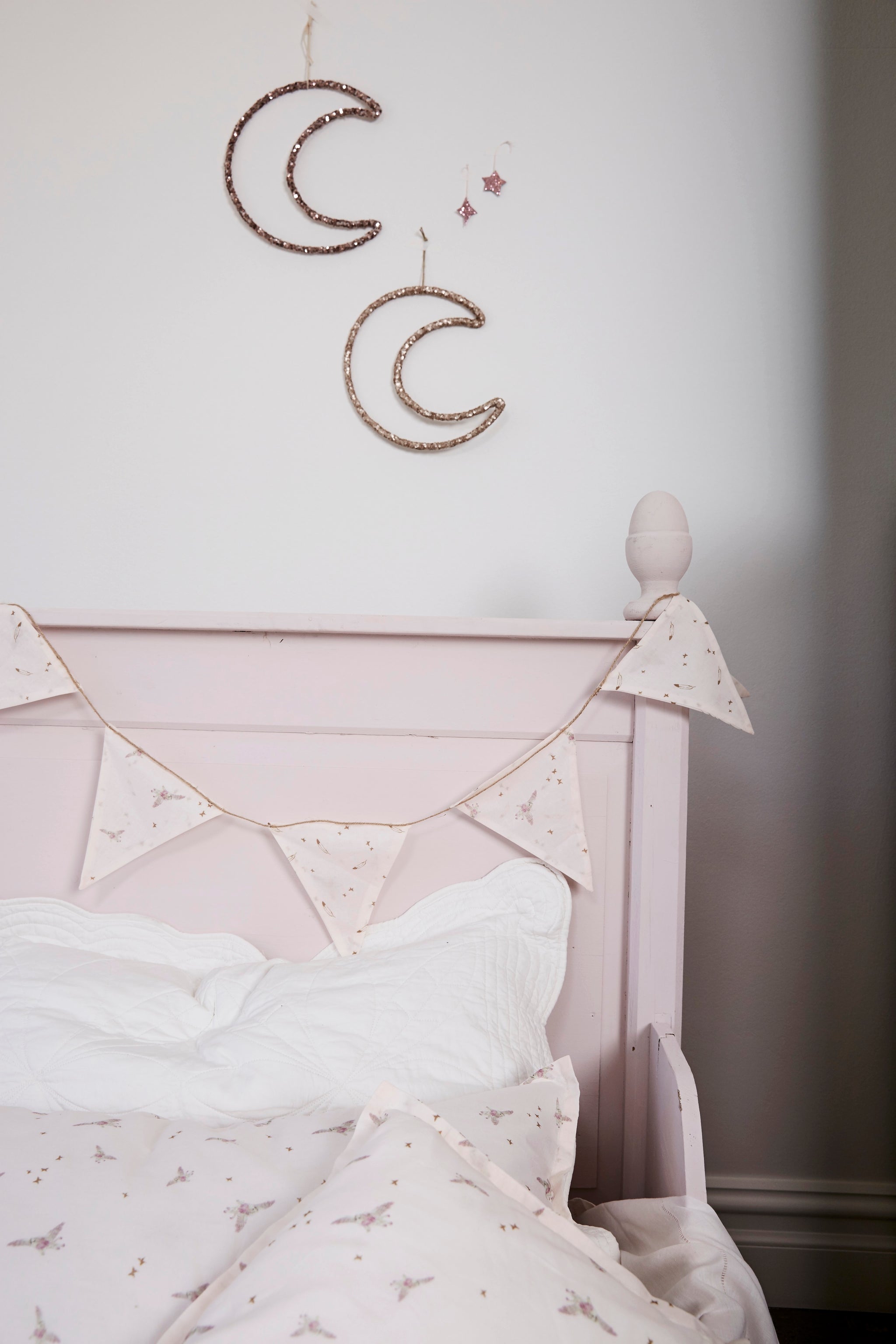 sweet nordic little girls nursery 