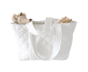 Bonne mere nursing bag for all mothers needs in colour white
